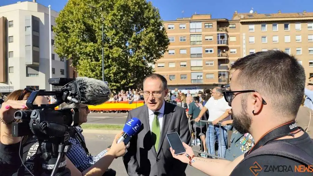 Ángel Balnco en el Día de la Guardia Civil en Zamora _2