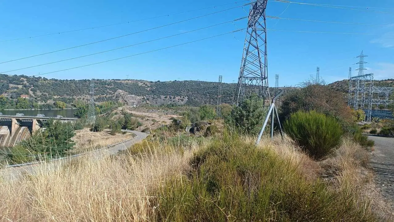 Restos de las construcción de la central nuclear en Moral de Sayago2
