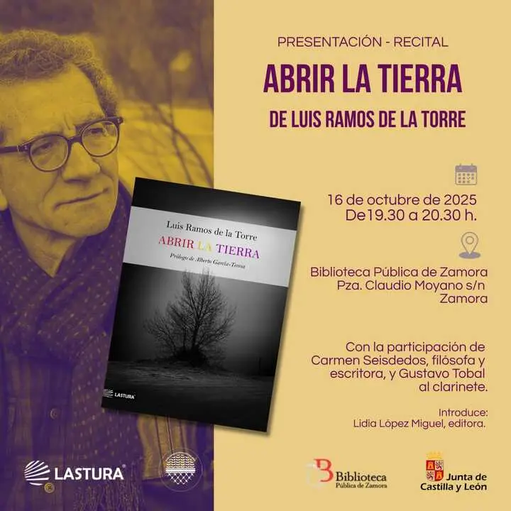 Presentación libro 'Abrir la Tierra' de Luis Ramos de la Torre