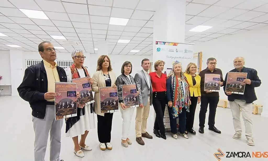Presentación concierto solidario de Joyalada a favor de Azayca