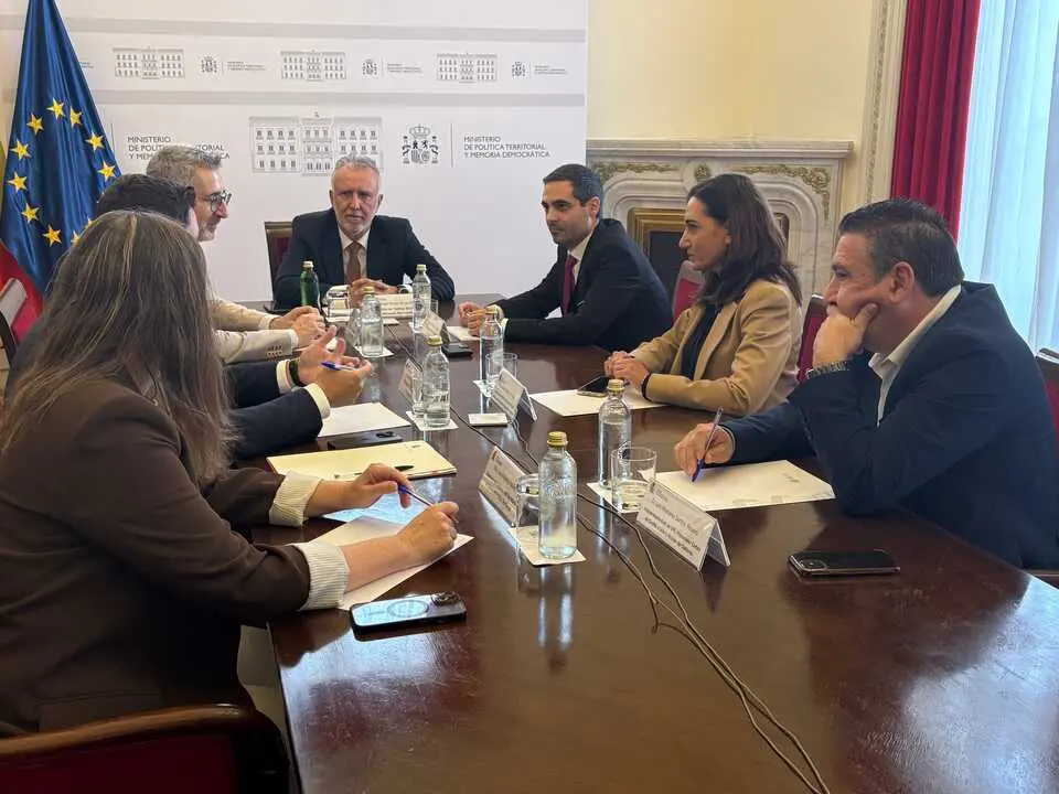 Reunión de UPL con el Ministro de Política Territorial