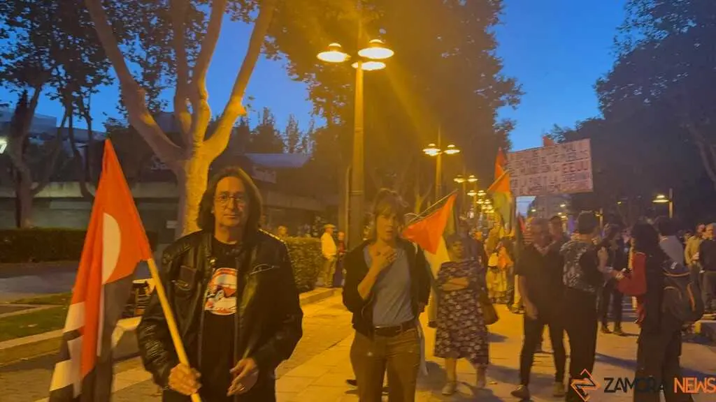 concetración por Palestina en Zamora_3