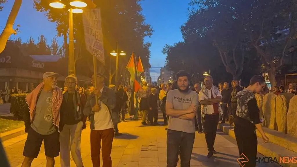 concetración por Palestina en Zamora_4