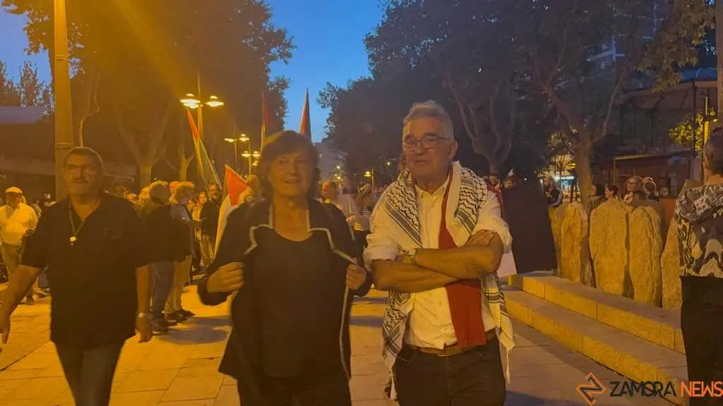 concetración por Palestina en Zamora_6