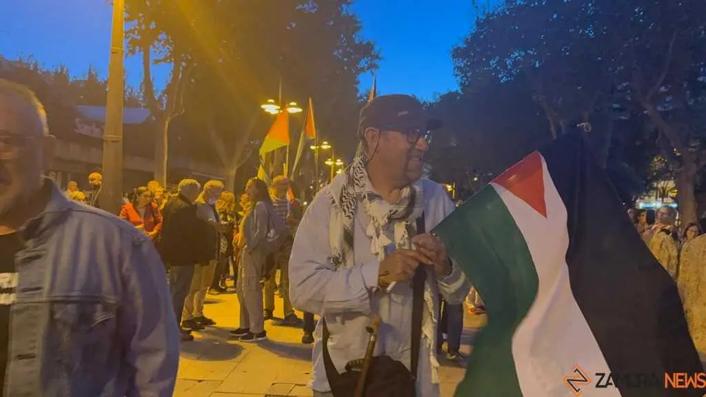 concetración por Palestina en Zamora_7