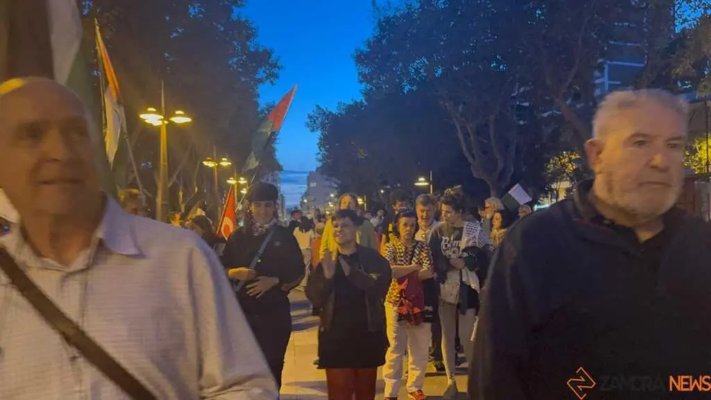 concetración por Palestina en Zamora_9