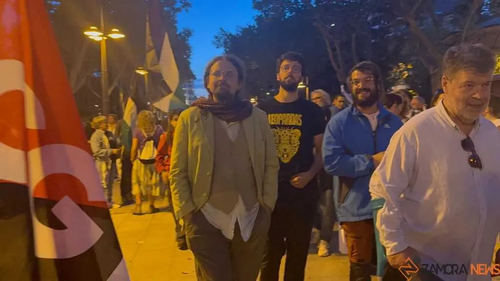 concetración por Palestina en Zamora_12