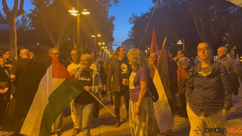 concetración por Palestina en Zamora_15