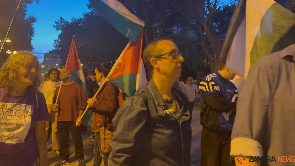 concetración por Palestina en Zamora_16