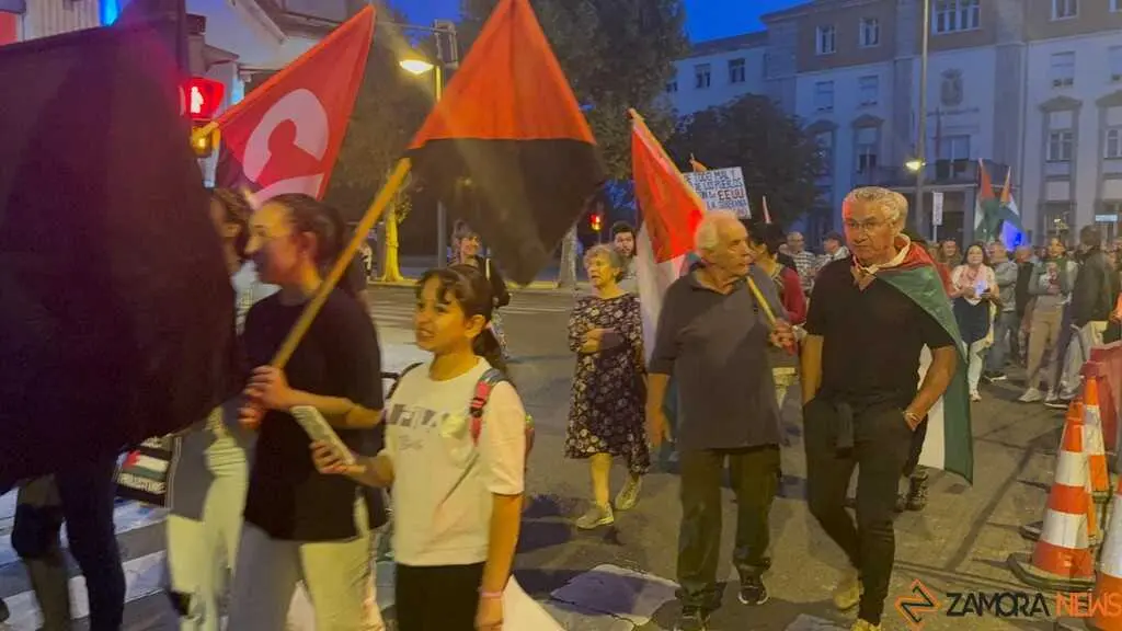 concetración por Palestina en Zamora_24