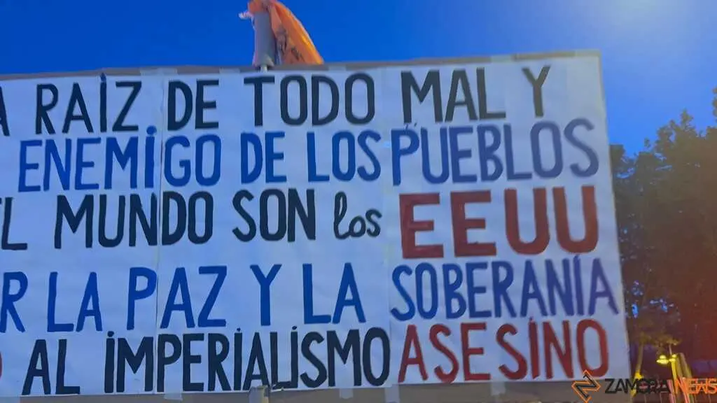 concetración por Palestina en Zamora_27