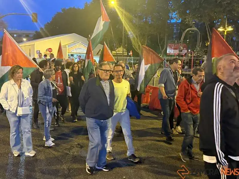 concetración por Palestina en Zamora_31