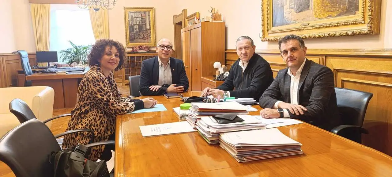 Reunión Diputación y Cáritas de Zamora