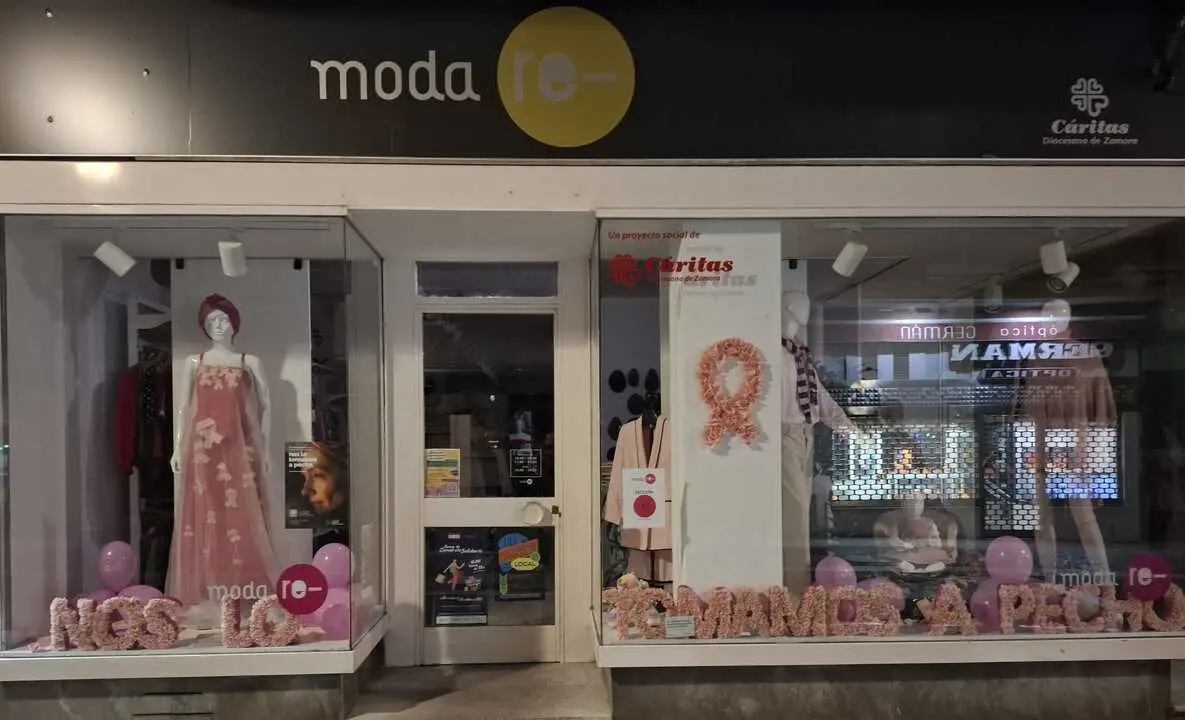 Escaparate adornado