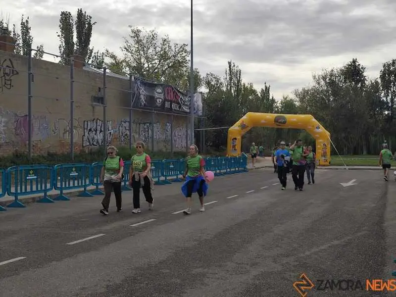 marcha contra el cáncer en Zamora