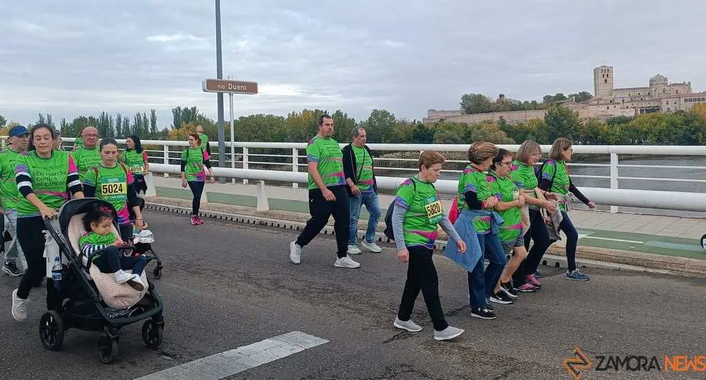 marcha contra el cáncer en Zamora _4