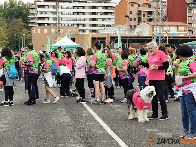 marcha contra el cáncer en Zamora _6