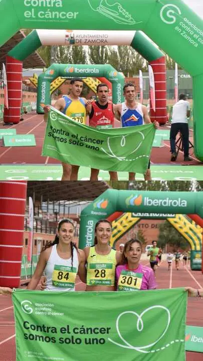 corredores marcha contra el cáncer Zamora