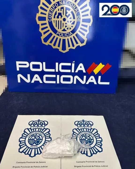 droga. imagen policía nacional