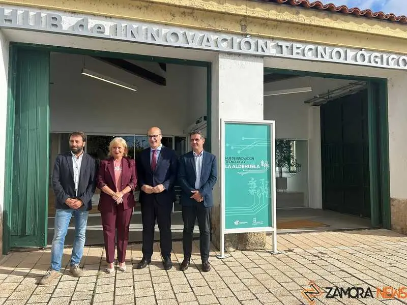 Leticia García en el Hub de la Aldehuela de Zamora 