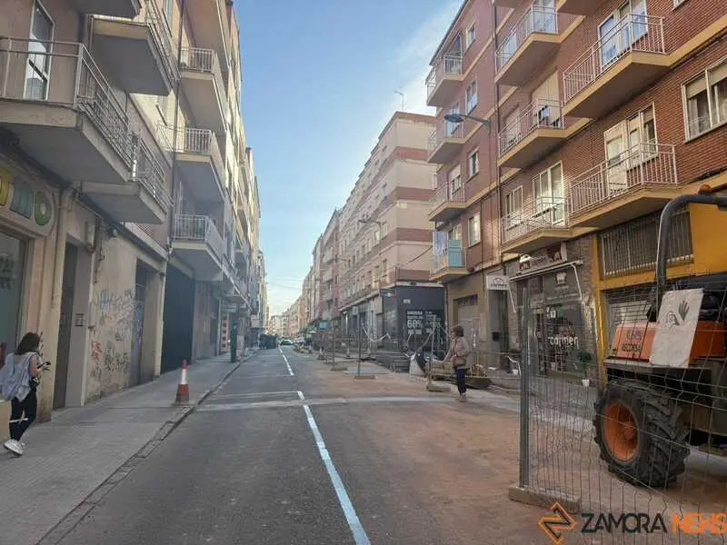 obras calle Pablo Morillo 