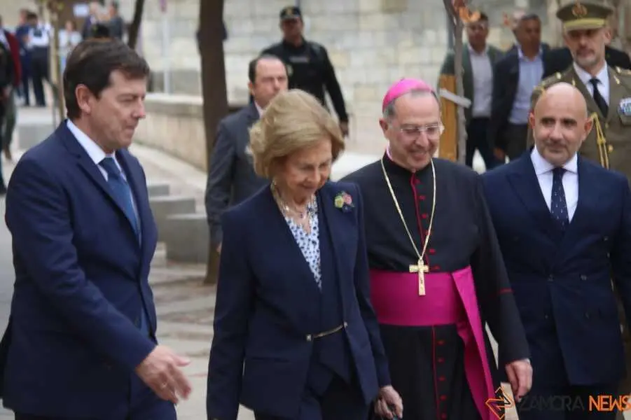 La Reina Doña Sofía en Zamora _22