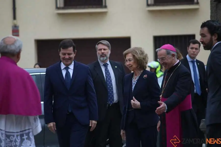 La Reina Doña Sofía en Zamora _29