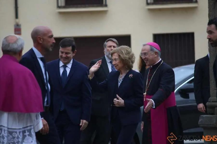 La Reina Doña Sofía en Zamora _31