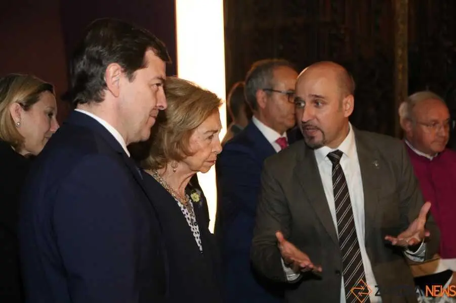 La Reina Doña Sofía en Zamora _46