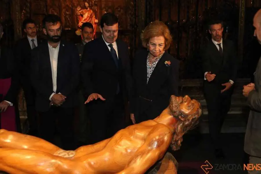 La Reina Doña Sofía en Zamora _50