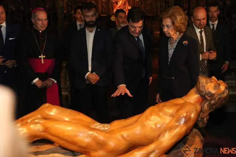 La Reina Doña Sofía en Zamora _51