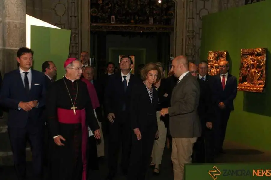La Reina Doña Sofía en Zamora _8