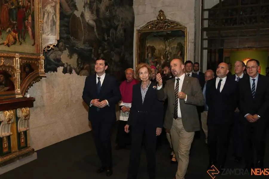 La Reina Doña Sofía en Zamora _10