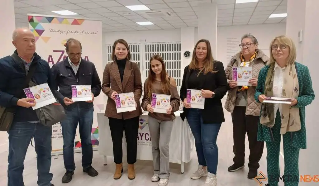 Paula Luengo, de Moralina de Sayago calendario azayca