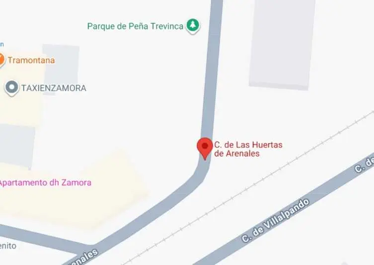 calle de las huertas de arenales