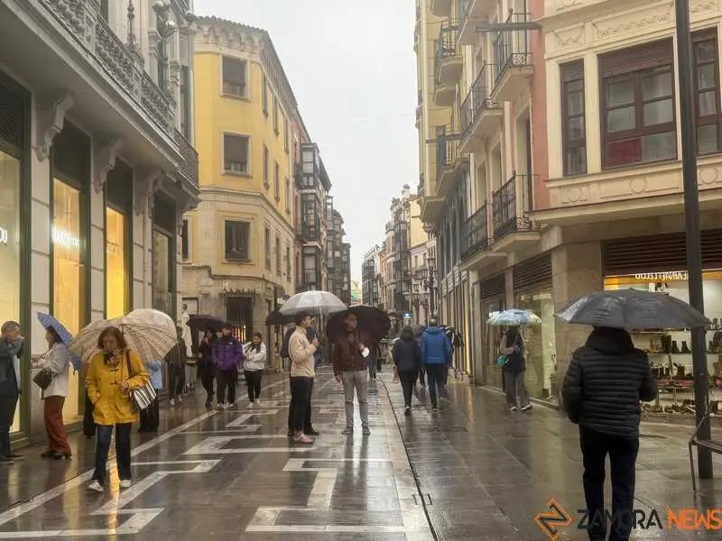 día de lluvia en Zamora _2