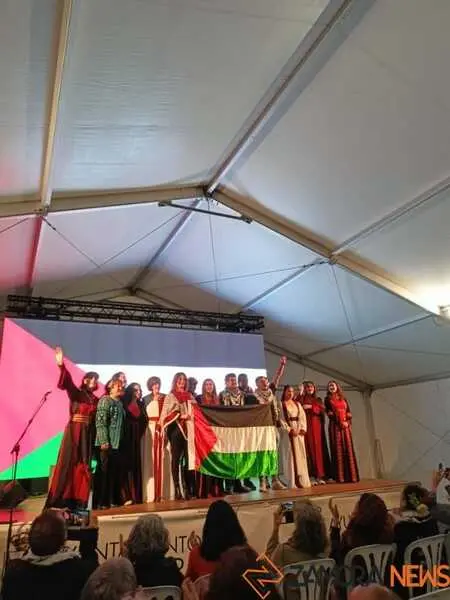 desfile trajes tradicionales de Palestina _14
