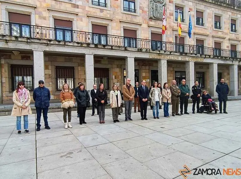 minuto de silencio Zamora