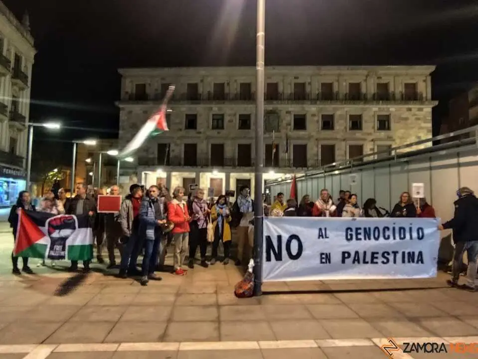 Manifestación apoyo a Palestina