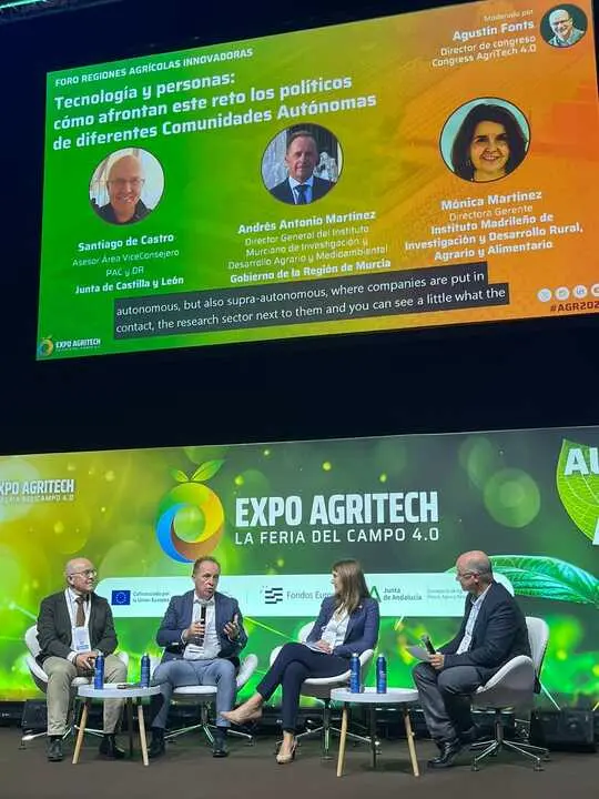 Presentación de Extensión Agraria Digital en Expo Agritech 4.0