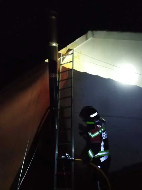 Incendio chimenea Puercas de Aliste (3)