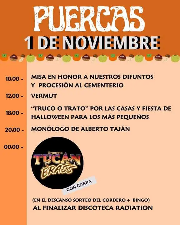 Fiesta Puercas 1 de noviembre