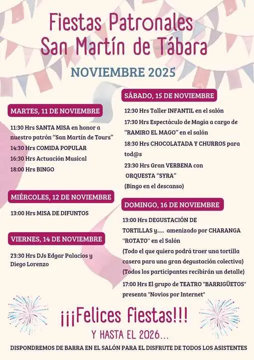 Fiestas San Martín de Tábara