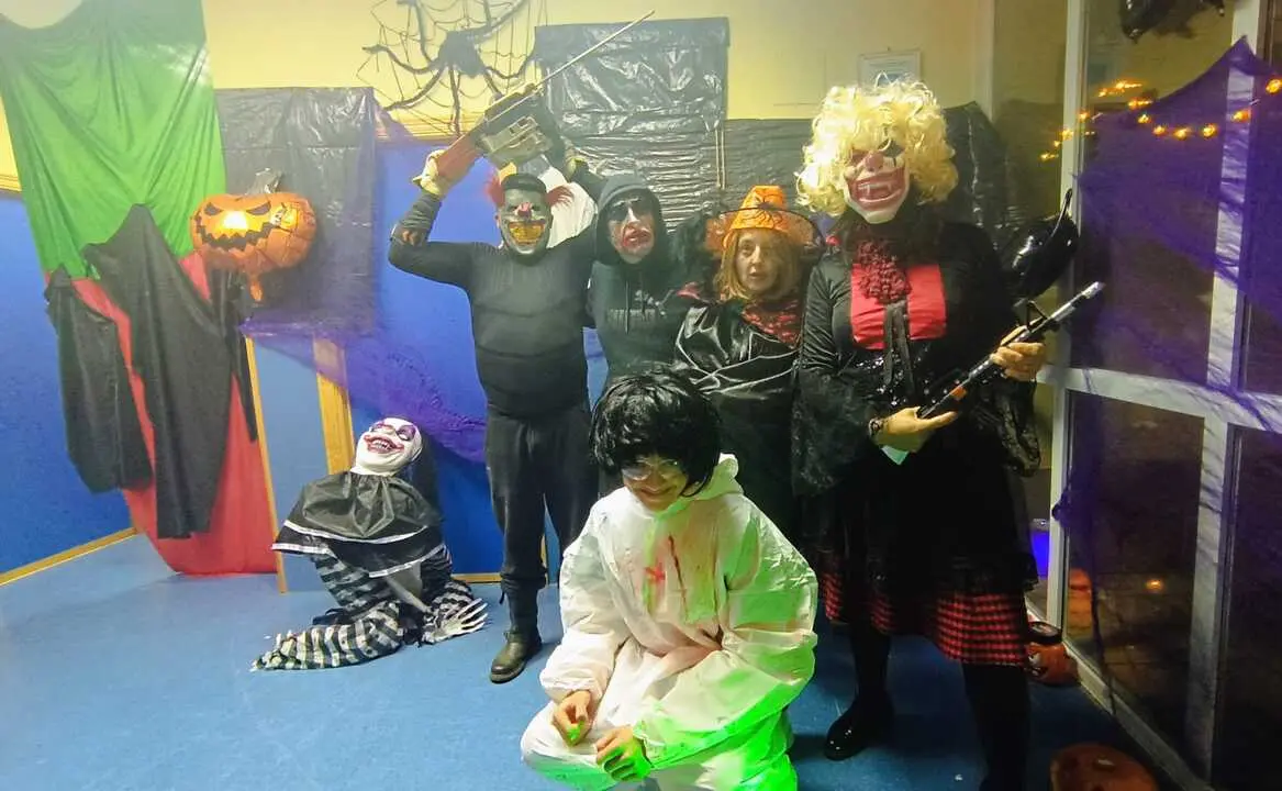 Actores túnel terror