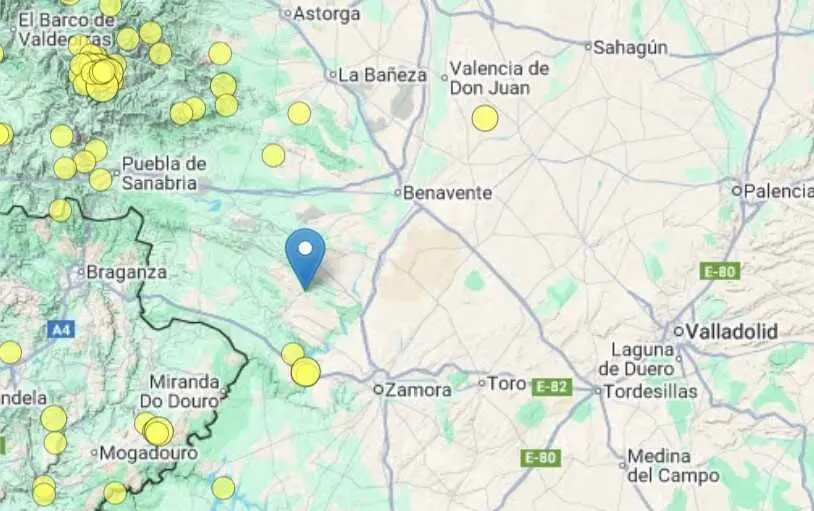 Seismo leve en Requejo 