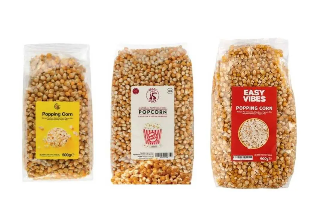 Palomitas de maiz retiradas del mercado