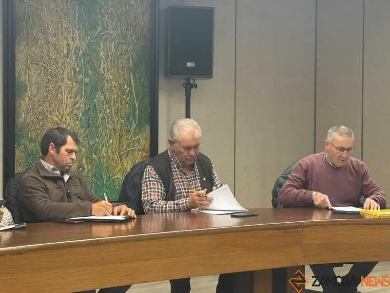 Asaja, Antonio Medina, UPA, Aurelio González y COAG en Zamora Lorenzo Rivera