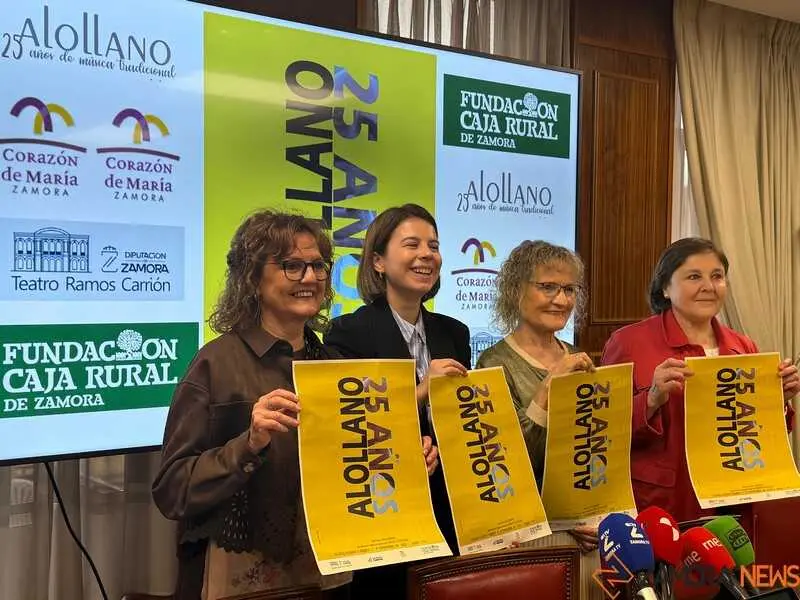 presentación actuación grupo Alollano 