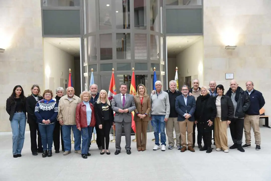 Recepción de los integrantes del Programa Añoranza