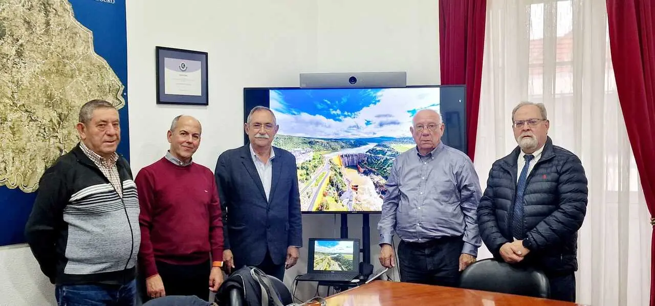 Firma de Actas Frontera España y Portugal